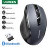 Ugreen Wireless Bluetooth Dual-mode Mouse, Office Light Sound, Suitable for Apple, Huawei, Laptop, iPad, Ergonomic Mouse