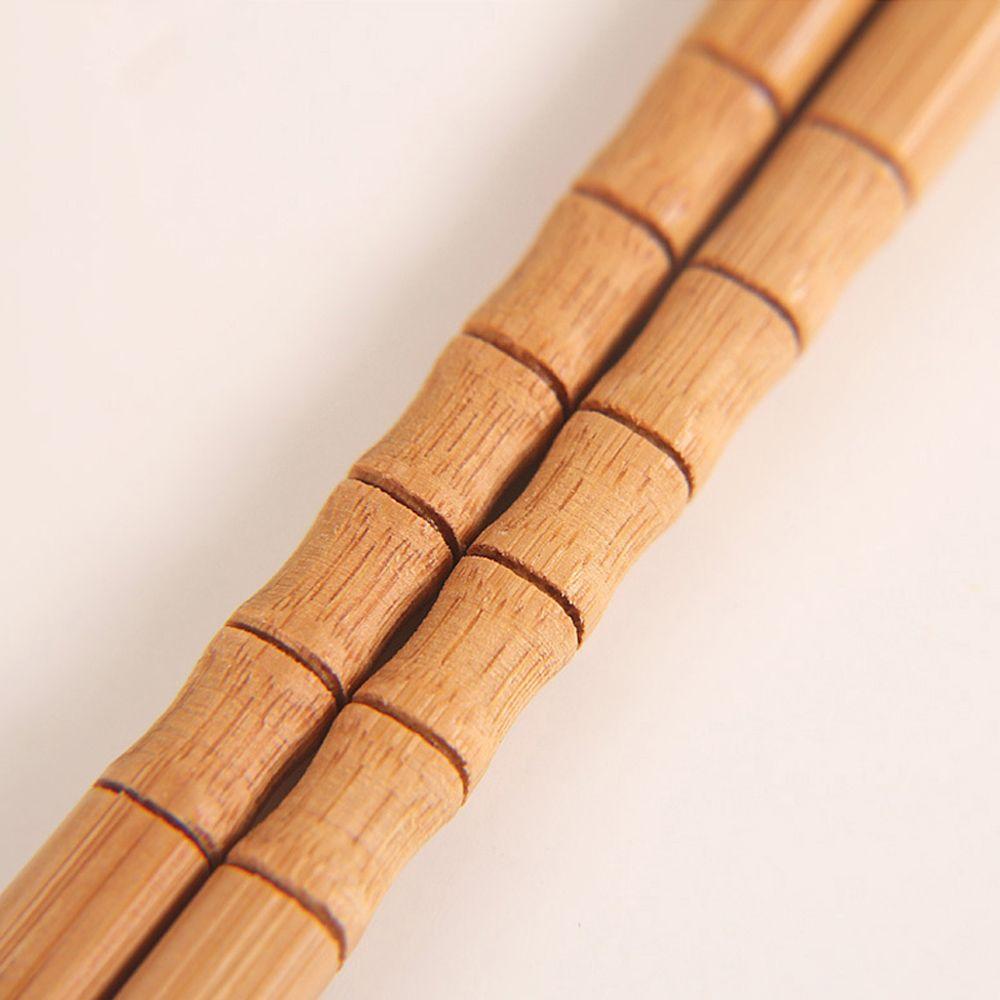 Chinese Food Natural Bamboo Home & Kitchen Wood Chopsticks Dinnerware Wooden Tableware Flatware