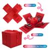 Surprise Explosion Box Handmade Assembled Snack Gift Box for DIY Valentine's Day Birthday Wedding New Year Anniversary Gifts