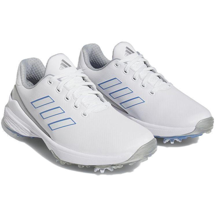 Adidas ZG23 Golf White Blue Fusion Metallic Women Sneakers Cloud-White Silver-Metallic GZ2174