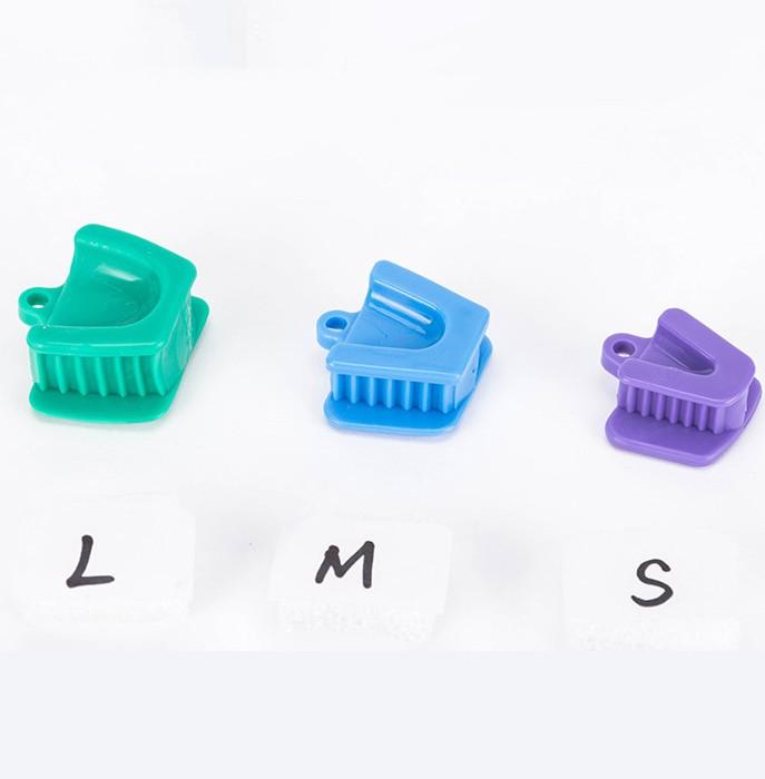 3Pcs/package S/ M/ L Dental Mouth Opener Occlusal Pad Teeth Prop Bite Rubber Retractor Latex