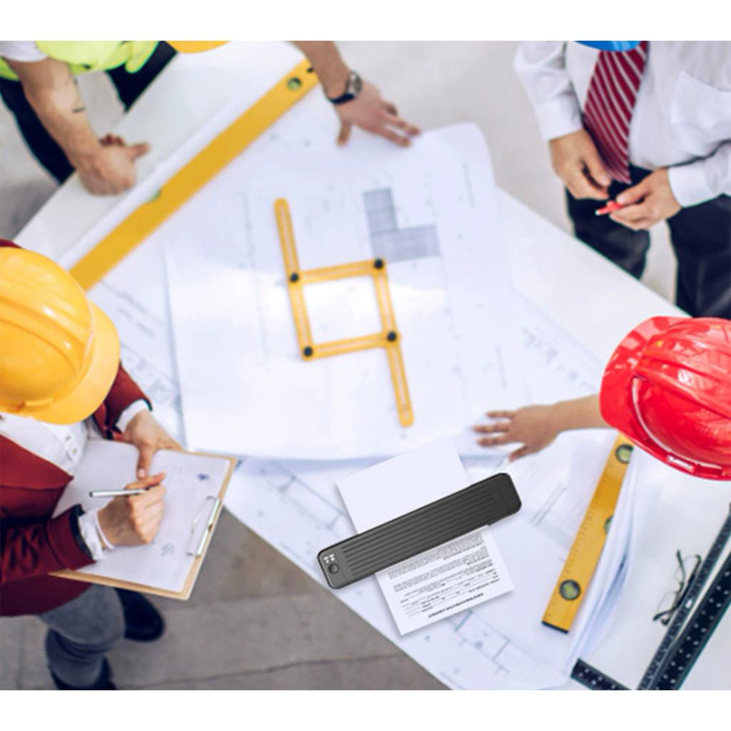 A5A4 Carbon Ribbon Bluetooth Printing Office Small Portable A4 Thermal Transfer Printer