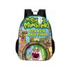 New Monster Concert Anime Backpack Kindergarten Children's Cartoon Book Bag Mochila Anime Children's Toy Gift