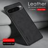 Luxury Sheepskin Leather Case for Google Pixel 9 Pro XL 8 8A 7 7A 6 6A Pro 4G 5G Soft Camera Protect Bumper Silicone Phone Shockproof Protect Cover