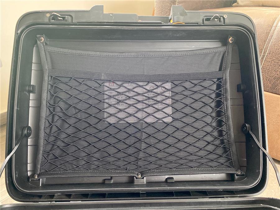 1x Motorbike Storage Organizer Cargo Mesh Net Black For BMW F650GS F700GS F800GS