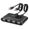 USB Switcher Switcher USB Switcher for 2 PCs 4 USB Ports USB Switch Switch Mouse Keyboard Hub USB Selector Share USB Devices Between 2 Computers No