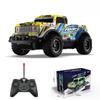 New 1:24 Full Scale LED Light Off-Road Jeep Remote Control Car 10km/h Battery Controlled Children's Toy Car Boy Gift Anti-Fall Anti-Collision