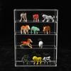 Transparent Four-layer Acrylic Display Box Show Case Sliding Door For Mini Perfume Bottle Storage