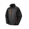 Mens Black Compass Padded Soft Shell Jacket