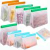 Reusable Silicone Food Storage Bag, Leak Proof And Reusable Freezer Bag, Travel/home Storage Bag
