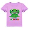 Garten of Banban Casual T-shirts Unisex Summer Children's Sports Clothes Toddler Kids Short Sleeves Cartoon Printed Tees Tops Baby Boys Grils