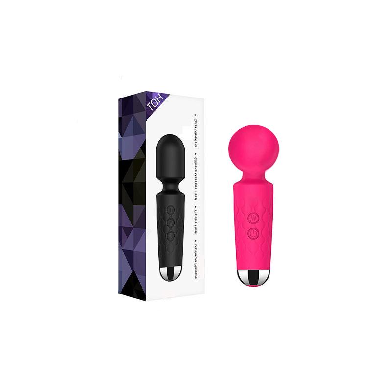 Knight Multifrequency Vibrator: Strong AV Wand for Clitoral Teasing and Massage Stick Sex Toy for Women