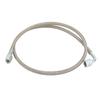 Turbo Feed Line 4AN 90 Degree Stainless Steel Braided Feed Tube Pipe Hose for Turbocharger Engines (36")
