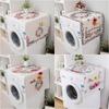 Waterproof Washing Machine Cover Wasmachine Hoes Dustproof Refrigerator Dust Covers Microwave Cover Side Pocket Furniture Cloth