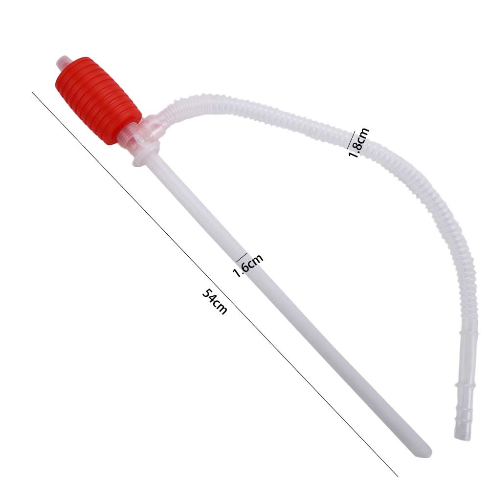 Chemical Liquid Pump Gasoline Pump Hand Pump Car Siphon Hose Transfer Sucker Car Fuel Oil Change