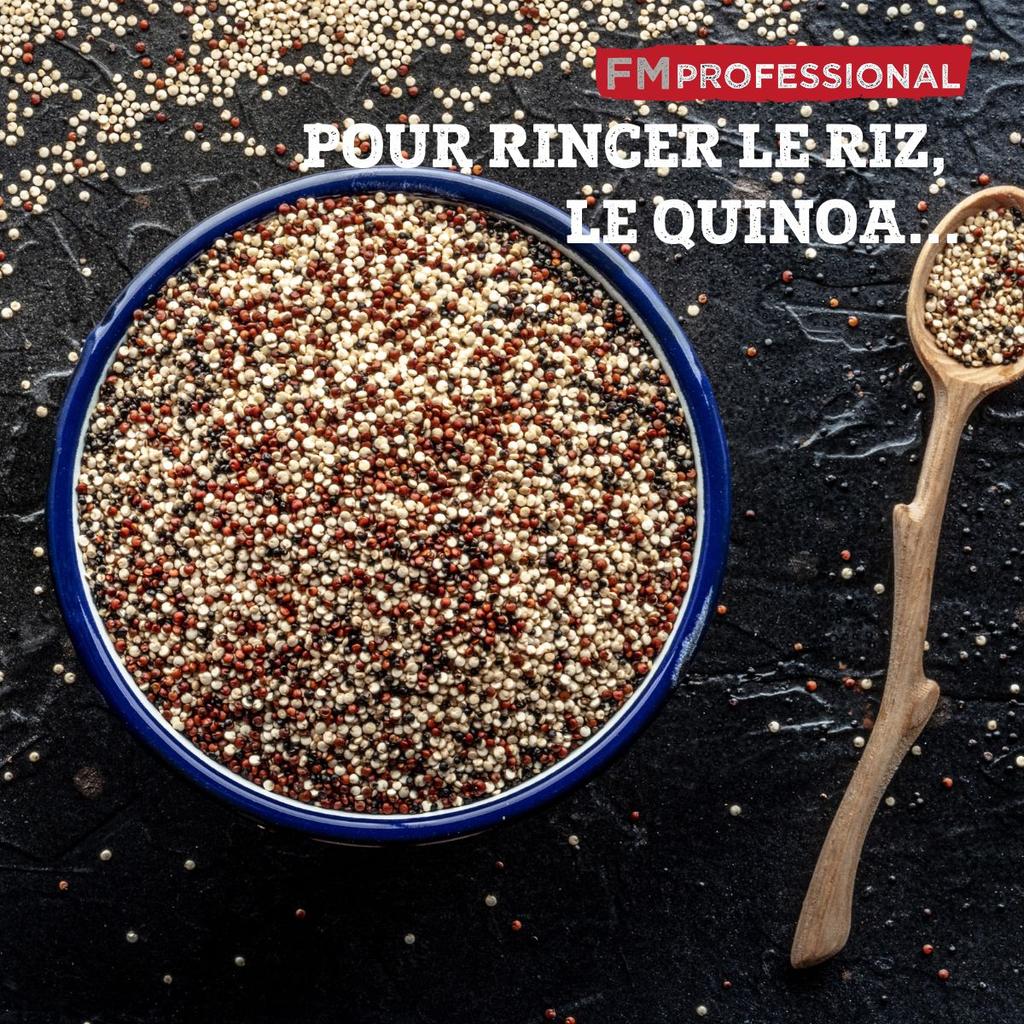 Stainless Steel Strainer XL 24 Cm FM Professional Ref. 28039