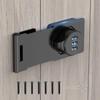 Keyless Security Cam Lock Household Cabinet Password Hasp Locks Anti-Theft Combination Lock Zinc Alloy Password Drawer Locks