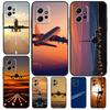 Airplane Plane Aircraft For Xiaomi Redmi Note 12S 11S 10S 9S Note 12 8 9 10 11 Pro Phone Case For Redmi 12 9 C 10C