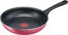Tefal Frying For Gas Fire Free of Healthy Substances such as Red Frying Red B55905 Pan, 26 см, Only, PFOA, Antiprigaring, Longlife "Cranberry Pan"