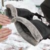 2 Pieces Pram Pushchair Gloves Trolley Hand Muff Snap Buttons Warm Accessories Handbar