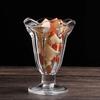 7oz 205ml Versatile Dessert Cup Household Drinkware Creative Cocktail Glass Transparent Sundae Ice Cream Cups Drinks for Party