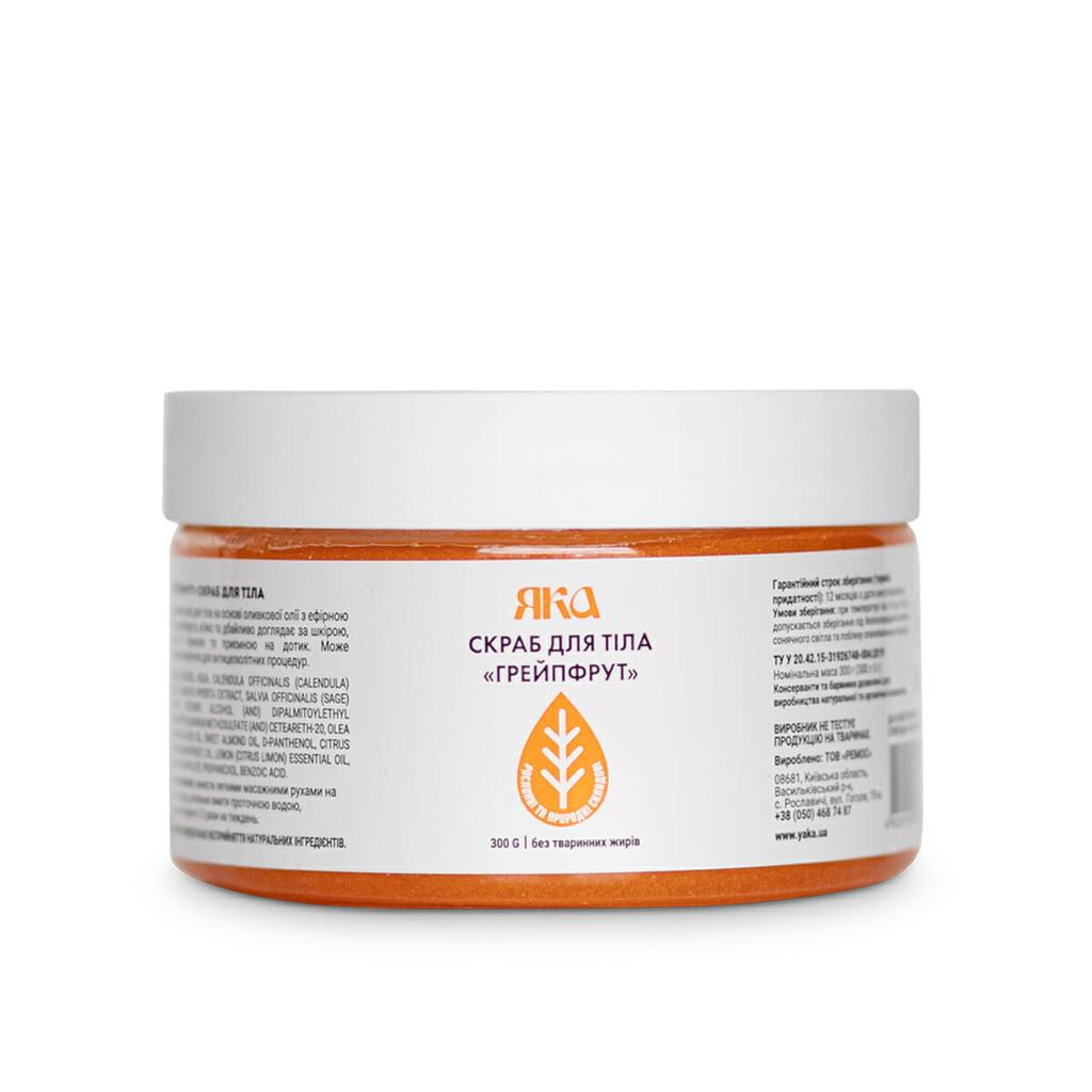 Body Scrub Grapefruit Yaka 300 Ml