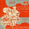 LP Record HANS SWAROWSKY, VIENNA STATE OPERA  - Liszt Hungarian Rhapsodies No.1, 2, SM2189 Concert Hall Japan Classical Used