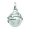 [J9405] - Silver Pendant 'Sissi' Silver White (rhodium-plated) - 9 Mm Pearl