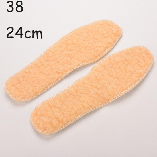 Winter Soft Warm Fleece Shoes Boots Sneakers Thermal Insoles Insert Foot Pads