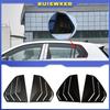 For VW Golf 8 MK8 Side Window Spoiler Splitter Cover Trim Louver TSI TDI GTI GTE GTD R R-line Car Window Sunshade 2020-2025