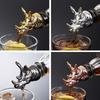 Rhino/Elephant Head Bottle Stoppers Portable Wine Mouth Cute Wine Pourer  Party Supplies