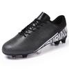 Custom Men's Low-Top Soccer Training Shoes with Breathe Football Chuteiras Krampon Spikes Used for Sports Cleats Included