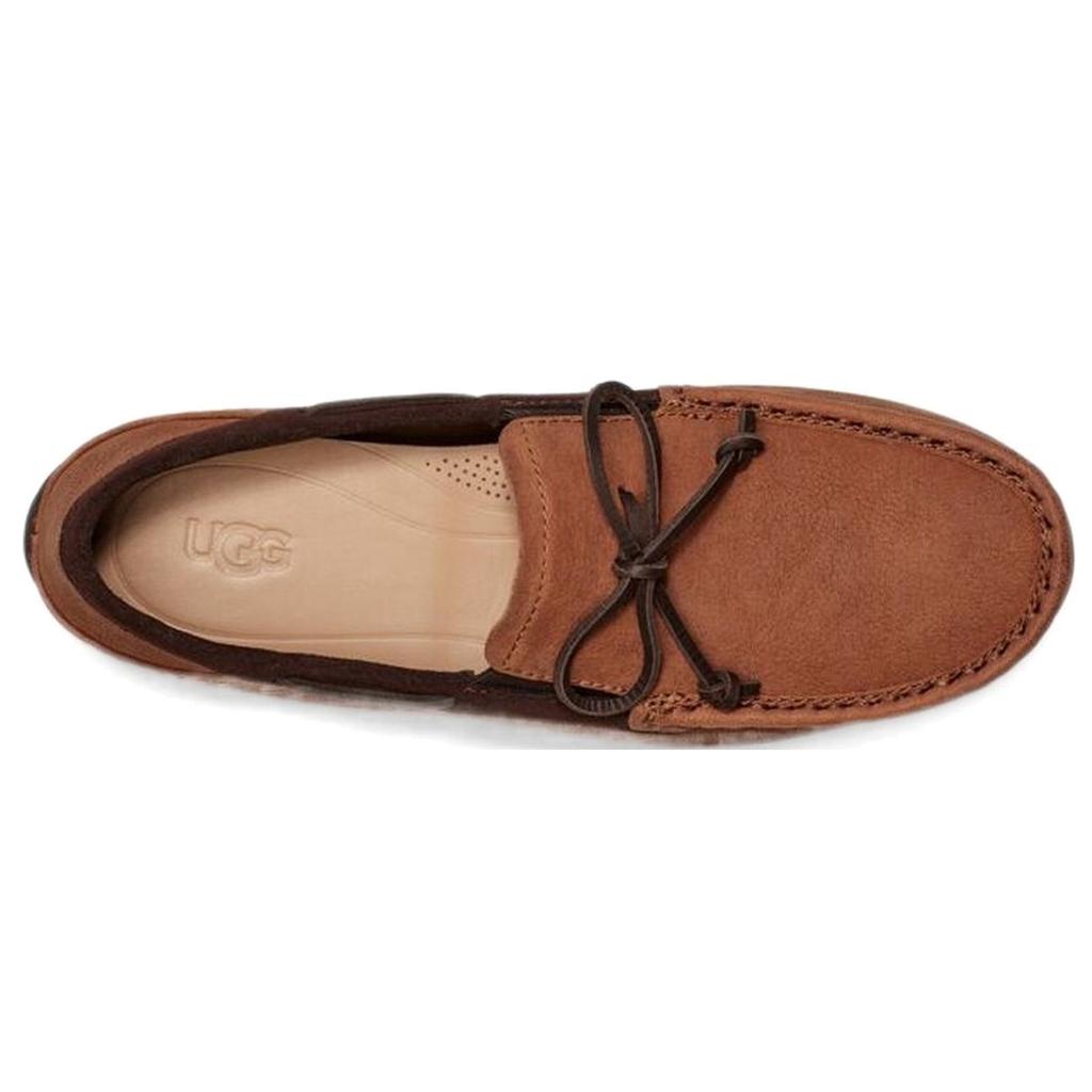 UGG Karson TS Comfortable Casual Low-Top Moccasin Sneakers Men Sneakers Brown 1121008-CTST