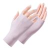 New Mittens Summer Sun Protection Gloves Ice Silk Half-finger Outdoor Travel Cycling Anti-UV Manicure Thin Gloves