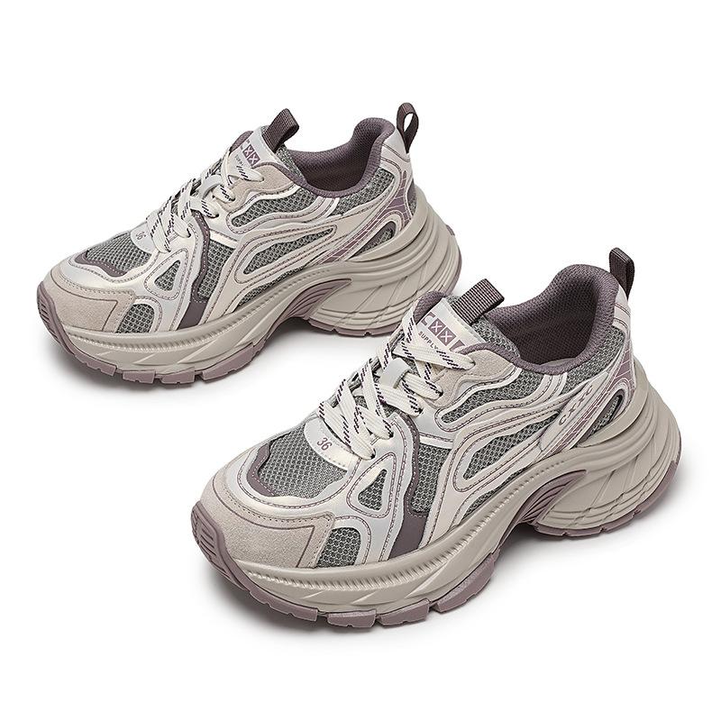 Sports Shoes Casual Women's Summer New Platform Dad Shoes Heightened Versatile Breathable Fashion Women's Sports Shoes