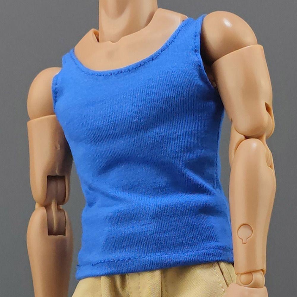 Clothes 1/6 Miniature Clothing Doll Sports Bottom Soldier Figure Accessory Soldier Casual T-shirt
