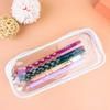 Transparent Pencil Case PVC Pencilcase School Supplies Pencil Bag School Pencils Pouch Student Stationery