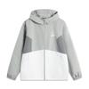 Li Ning Wade Series Comfortable Casual Simple Loose Hooded Shoulder Fashion Breathable Windbreaker Men Outerwear Gray AFDU977-2