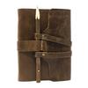 Finished Leather Journal With Pen Notepads for Men & Women Best Gift for Art Sketchbook, Travel Diary (7x5x2 Inches)