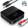 2-in-1 Bluetooth Adapter Bluetooth 5.0 Audio Adapter Bluetooth Transmitter Receiver for TV Laptop