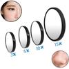3X 5X 10X 15X High Magnification Blackhead Magnifying Glass Portable Makeup Mirror With Suction Cups Compact Cosmetic Mirror G3H6