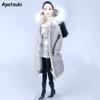 Grey Winter Warm Long Coat Hoodie for Barbie Doll Outfits Clothes Parka For 1/6 BJD Doll Jacket 1:6 Dolls Accessories Kids Toys
