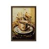 Coffee Time Coffee Time, 40X50 Cm, Black Aluminum Frame, 230 Gsm Matte Paper