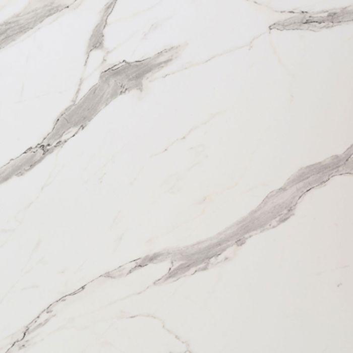 Round High Table Ø 60 Cm Rome Bistro White Marble