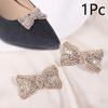 1Pc Women Shoes Clip Diy Bowknot Shoe Charm Metal Sandal Buckle Shoe Accessories