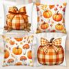 Thanksgiving Warm Colors Warm Atmosphere Harvest Pumpkin Series Pillow Print Living Room Decorative Cushion Cover