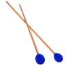 TENDYCOCO 1 Pair of Marimba Mallets with Soft Handles, Wool Mallets