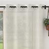 Eyelet Curtain 135x250 Cm BELLA Gold, by Soleil D'ocre