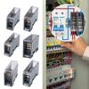 150A Din Rail Terminal Block ABS/Copper Wiring Terminal Distribution Box  for Circuit Breaker
