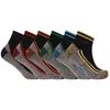 Soxy Mens Contrast Panel Bamboo Diabetic Socks (Pack of 6)